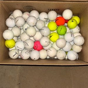 25 Used Golf Balls